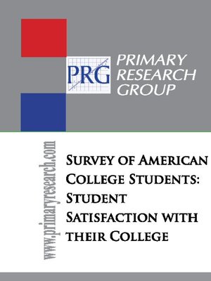 cover image of The Survey of American College Students